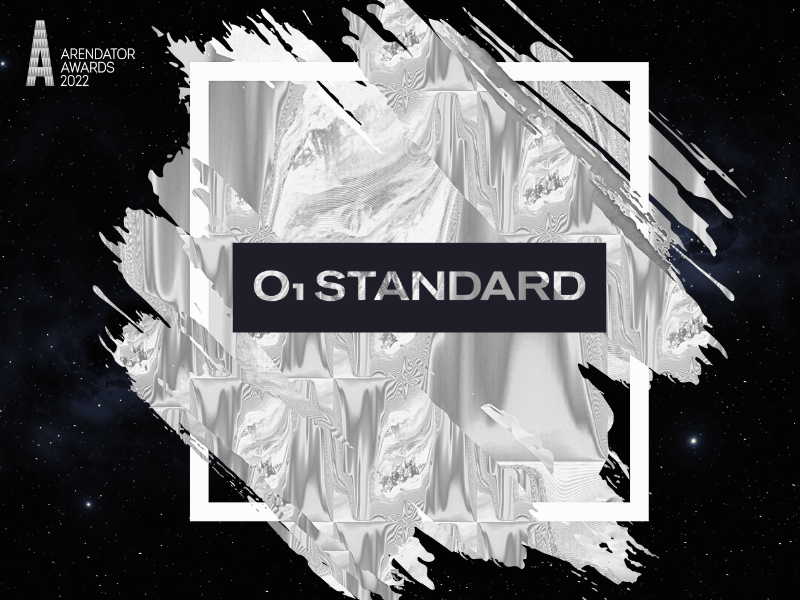 O1 Standard – участник номинаций «Лучшая управляющая компания года - Property management» и «Лучшая управляющая компания года - Facility management»!